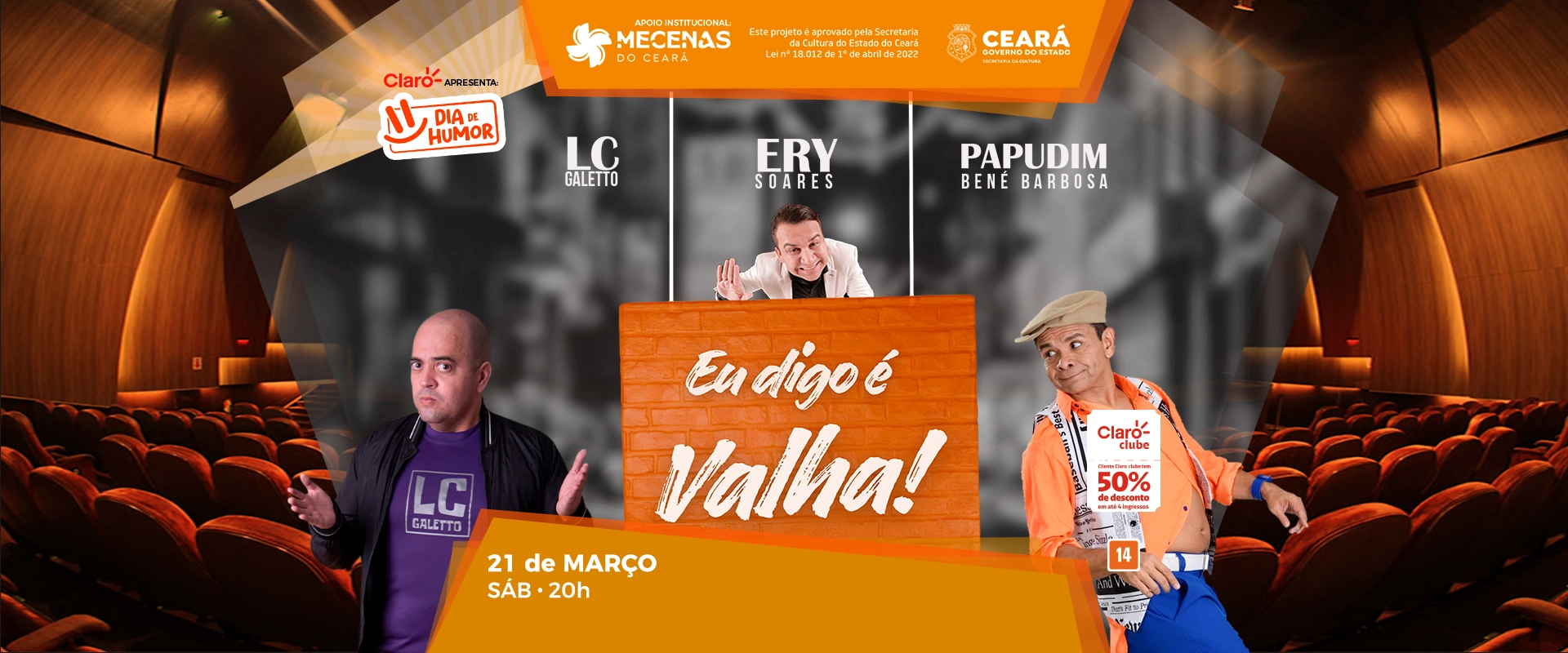 LC GALETTO, BENÉ BARBOSA E ERY SOARES - EU DIGO É VALHA