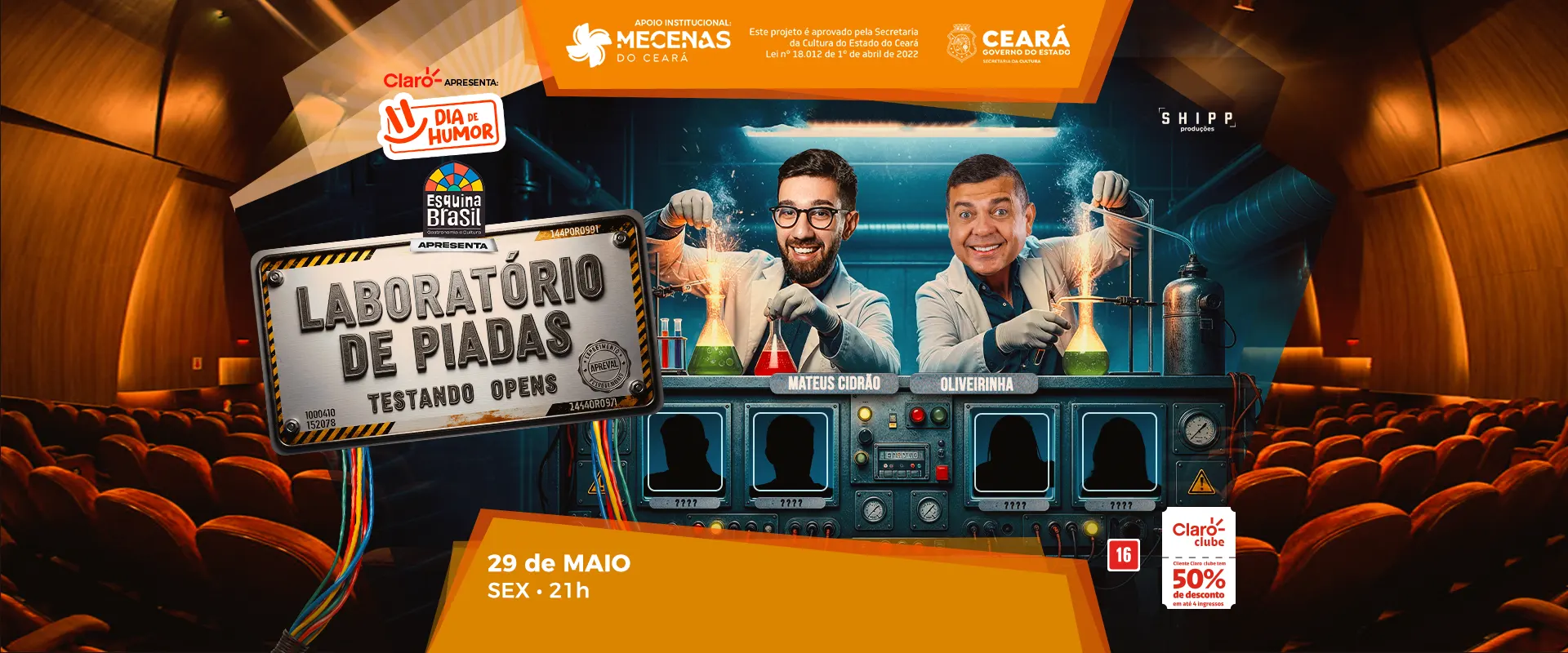 Matheus Cidrão e Oliverinha - Laboratório de Piadas