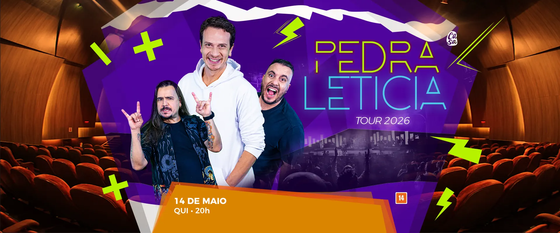 Pedra Letícia Tour 2026