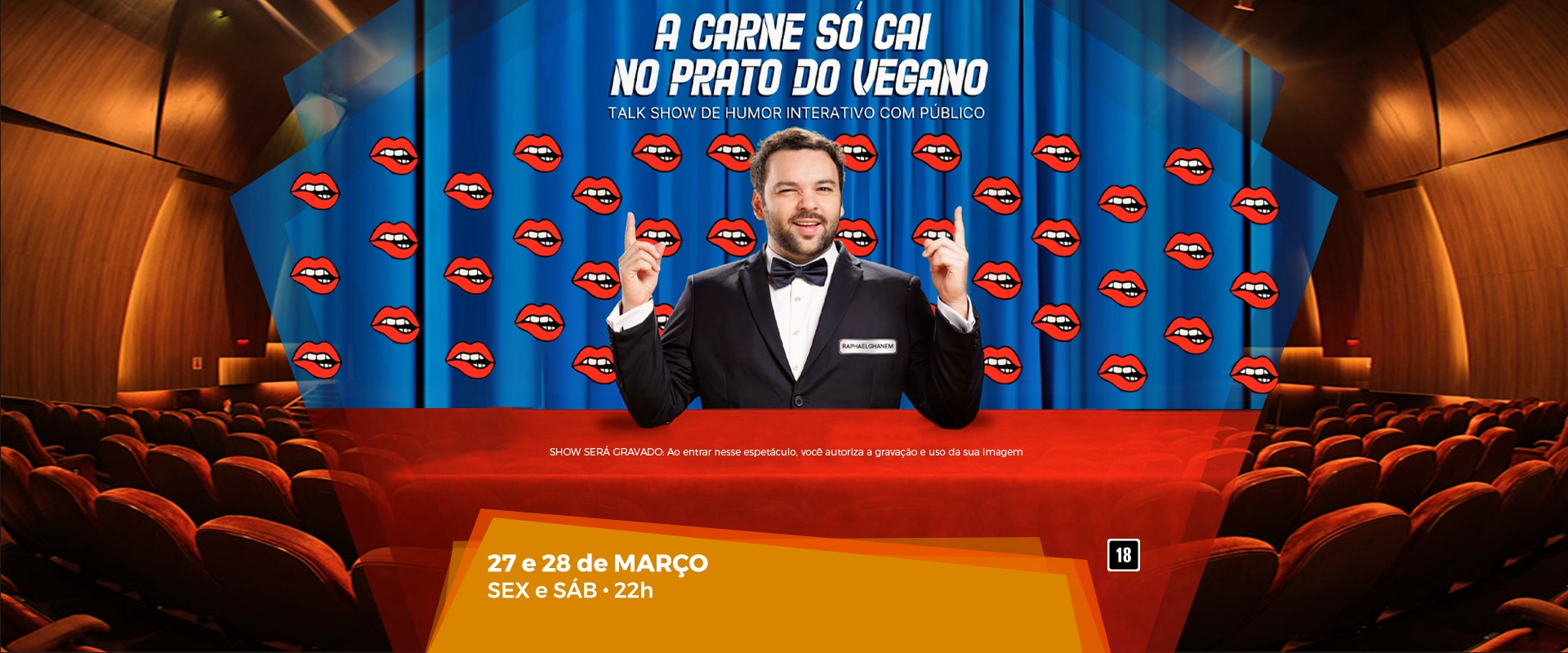 Raphael Ghanem - A Carne Só Cai no Prato do Vegano